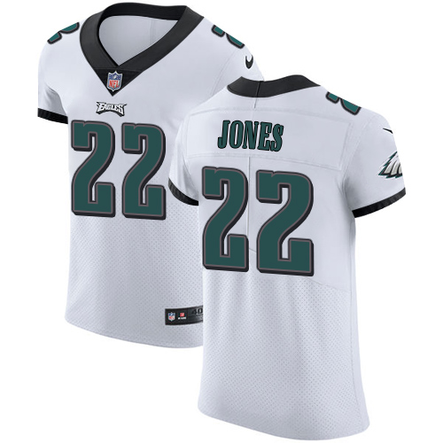 Nike Eagles #22 Sidney Jones White Men's Stitched NFL Vapor Untouchable Elite Jersey